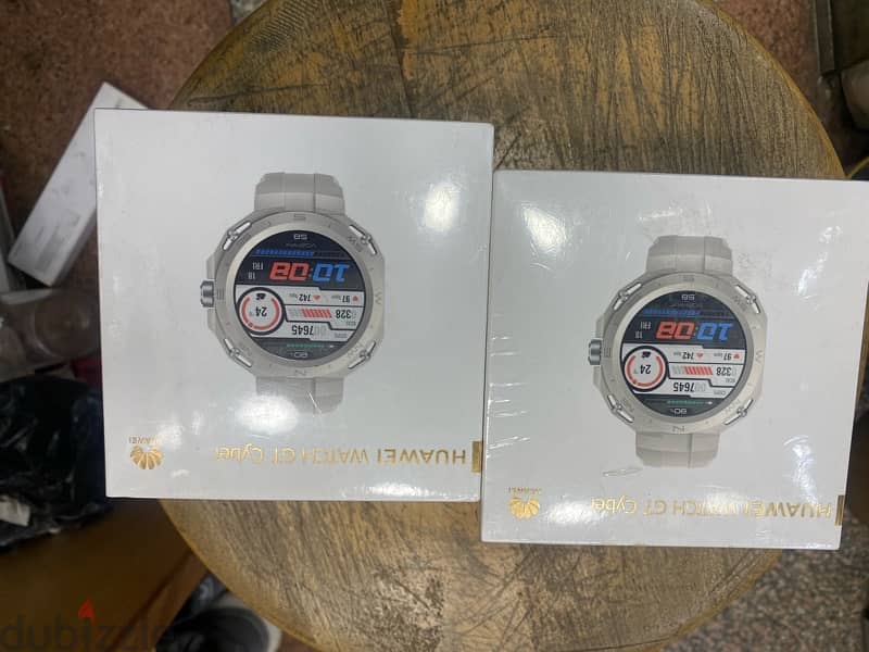 Huawei Watch GT Cyper Gray جديد متبرشم 0