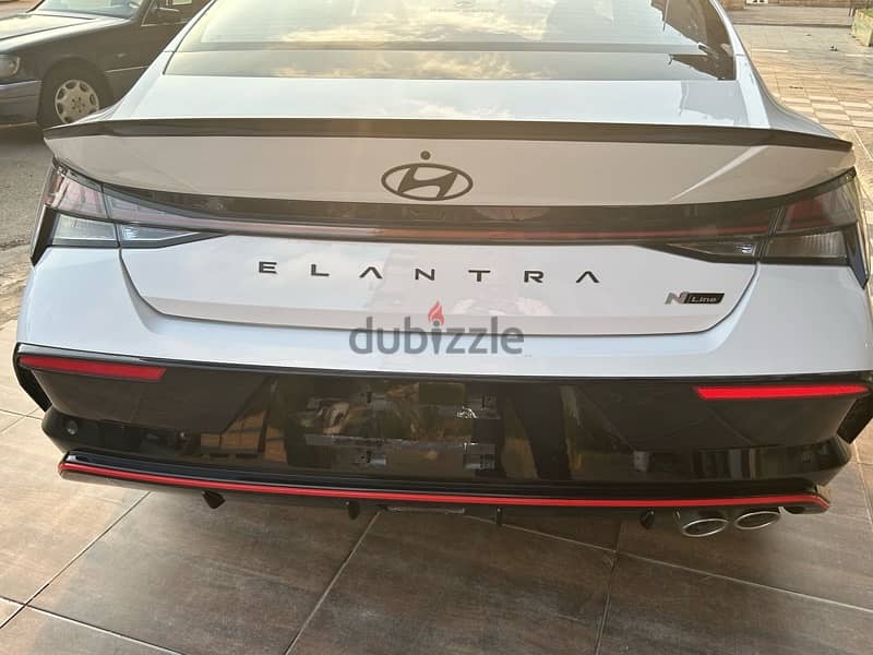 Hyundai Elantra 2024 Cn7 top line 9