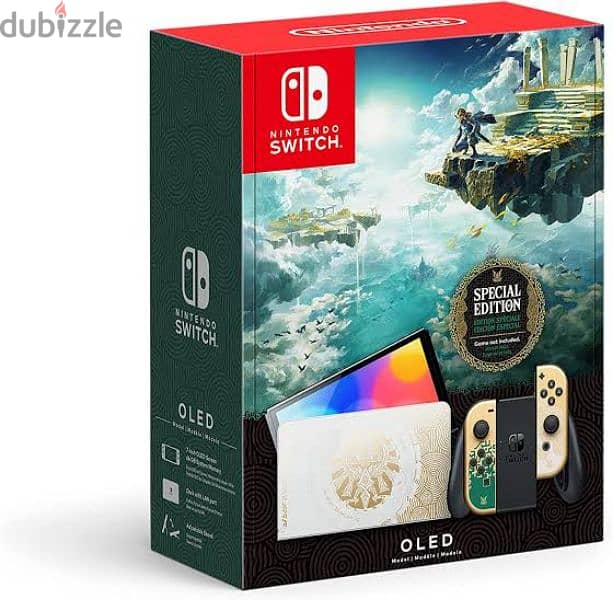 Nintendo switch oled -The legend of Zelda:tears of the kingdom edition 1