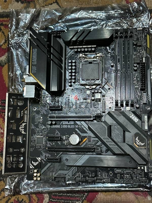 للبيع مازربورد ASUS TUF GAMING Z490 plus wifi 0