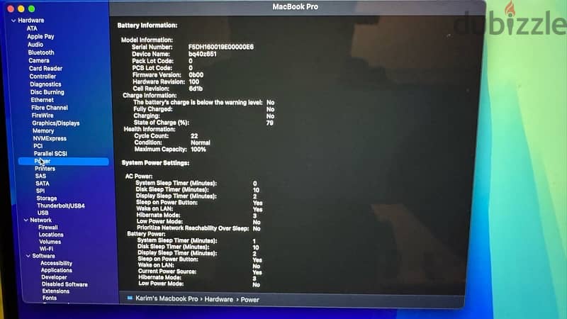 Macbook Pro M3 Pro 18gb ram 512gb ssd 100% battery health 22 cycles 3