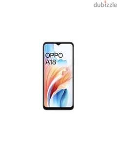 Oppo A18 128 Giga Black ( New ) Open box 0