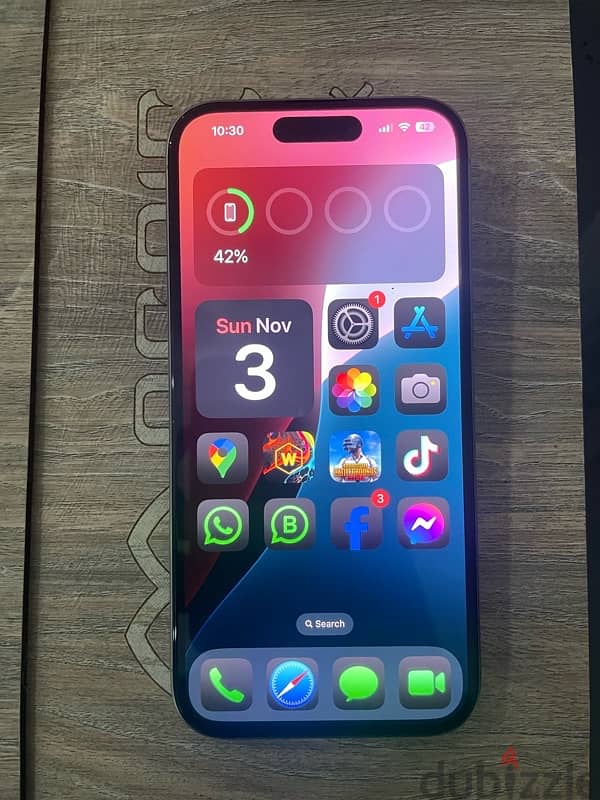 ايفون ١٥ برو ٢٥٦ شرحتين iphone 15 pro 256 2sim za 1