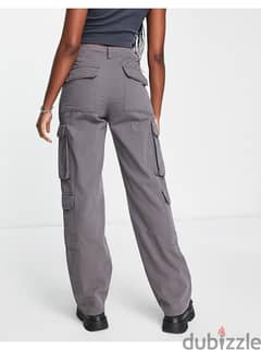 Gray bershka pants 0