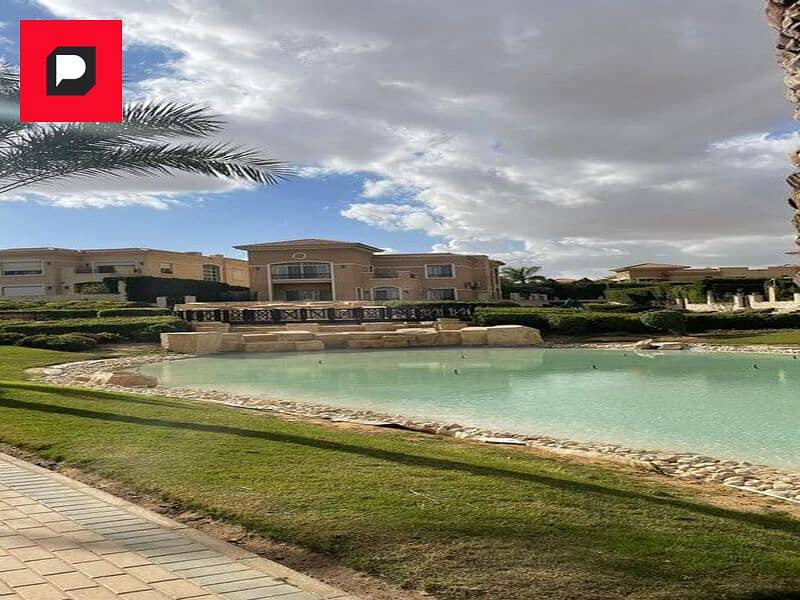 For sale, a luxury villa in Telal East, Fifth Settlement, next to Mountain View or Palm Hills, with a view on the largest Crystal Lagoon 4