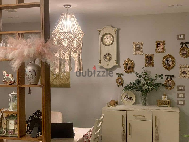 Chandelier macrame ثريا ماكراميه 0