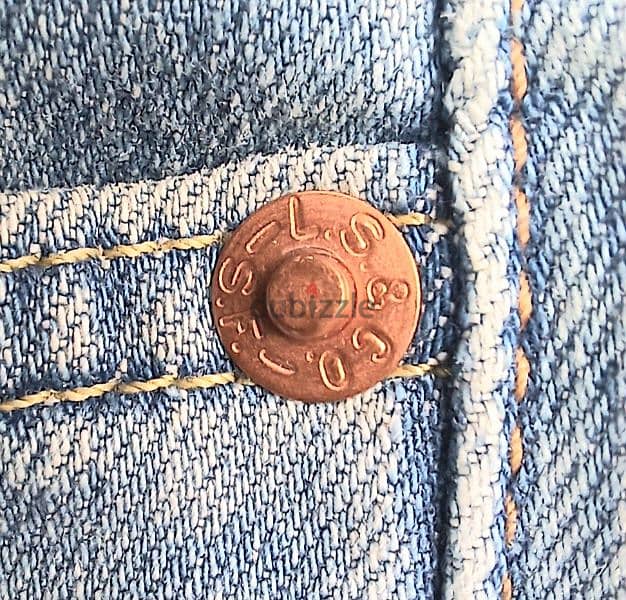 بنطلون جينز صيفى Levi's 512 باكستاني الصنع  مقاس w31 (مستعمل) 5