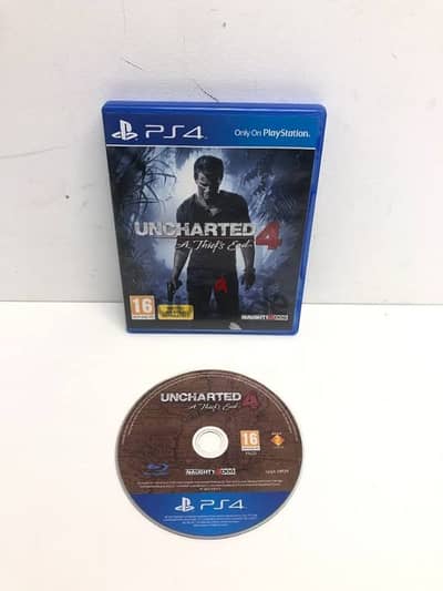 CD uncharted 4 نسخه عربي و انجليزي