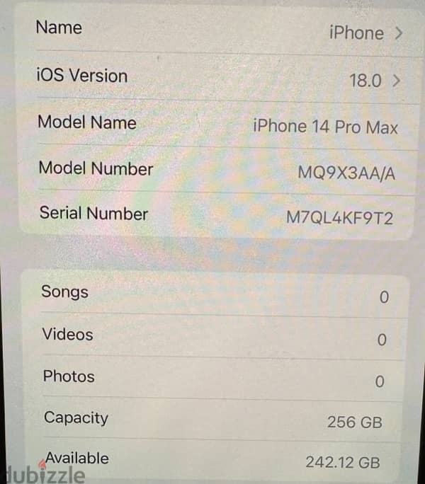 14 Pro Max 256 0