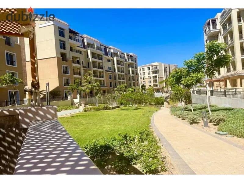 Receive your apartment immediately, a large area with a landscape view in Sarai Mostakbal City 0