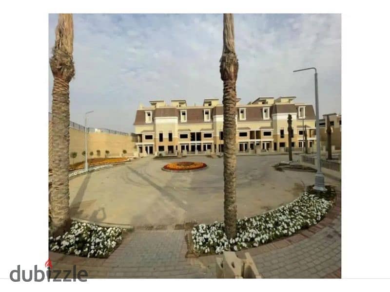 Receive your apartment immediately, a large area with a landscape view in Sarai Mostakbal City 6