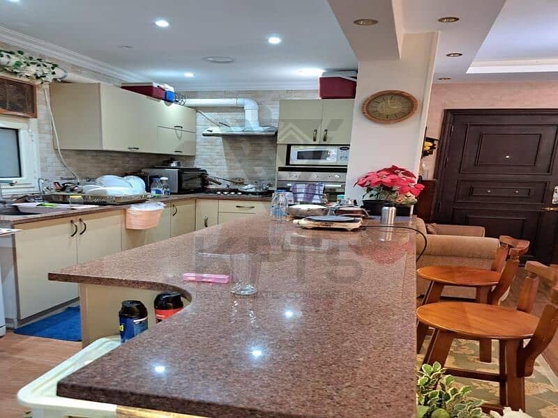 F. Finished Apartment 3 Bedrooms with garden 155m in Sarai 13