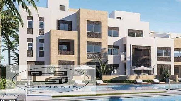 A luxurious chalet with a stunning sea view, private swimming pool, and immediate delivery available in Mangroovy Residence, El Gouna 14