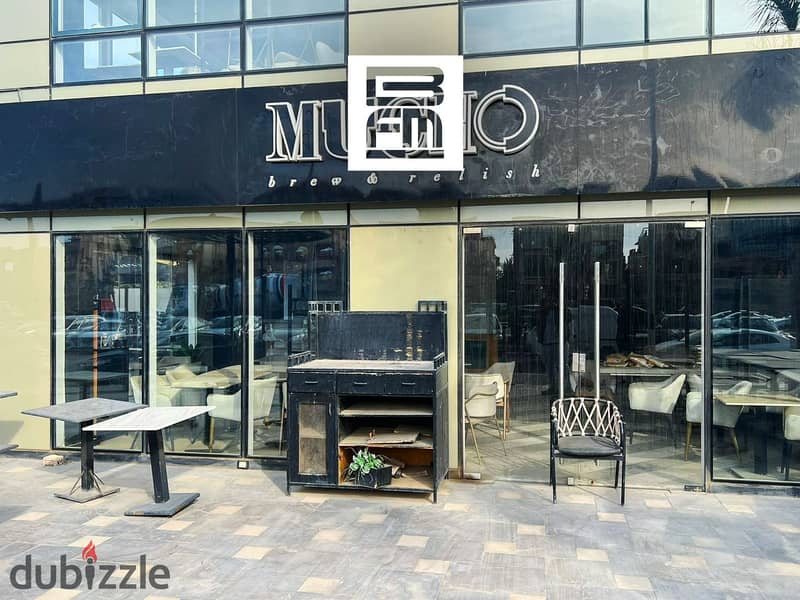 Fully finished retail for rent in a prime location directly on Mohamed Naguib Axis 1st Settlement 5