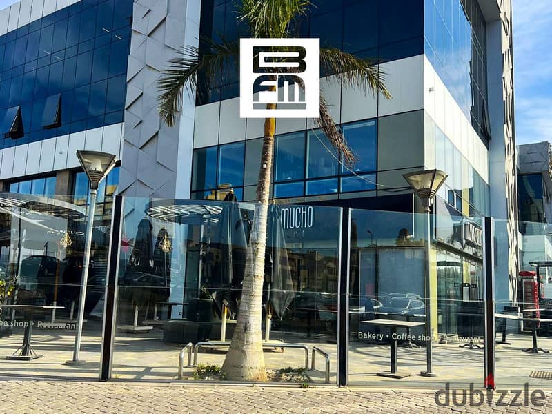 Fully finished retail for rent in a prime location directly on Mohamed Naguib Axis 1st Settlement 6