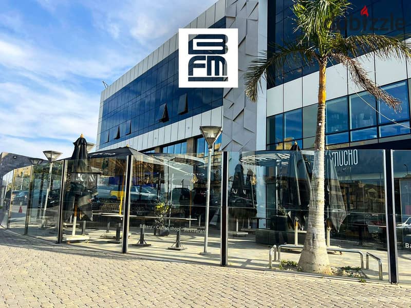 Fully finished retail for rent in a prime location directly on Mohamed Naguib Axis 1st Settlement 8