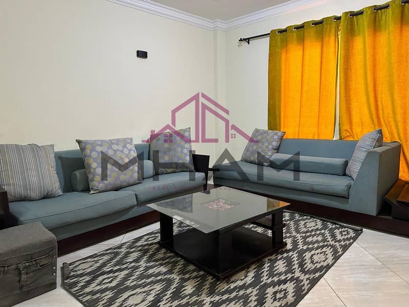 Furnished and air-conditioned apartment for rent in Dar Misr Al-Qurnfol - Fifth Settlement - New Cairo 0