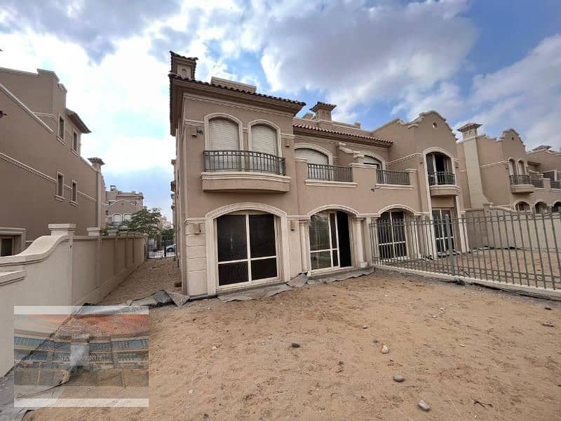 Twinvilla Semi finished Prime location 4 Bedrooms   4 Bathrooms  in Ptio oro New Cairo 3