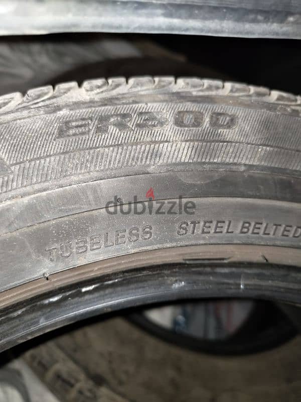 Bridgestone Turanza ER300 - 205/55R16  Made in France ٤ فرد كاوتش 2