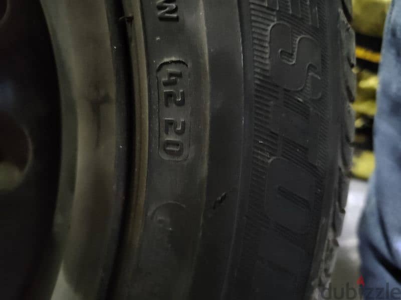 Bridgestone Turanza ER300 - 205/55R16  Made in France ٤ فرد كاوتش 5