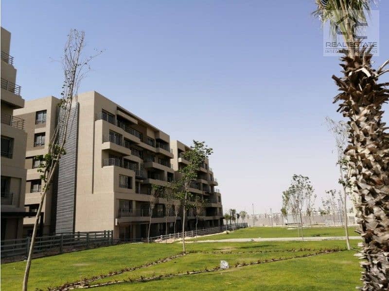 Ready to move a fully finished apartment corner 3 bedrooms open view for sale in Palm Hills New Cairo 5