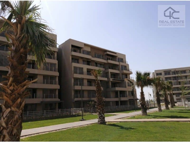 Ready to move a fully finished apartment corner 3 bedrooms open view for sale in Palm Hills New Cairo 8