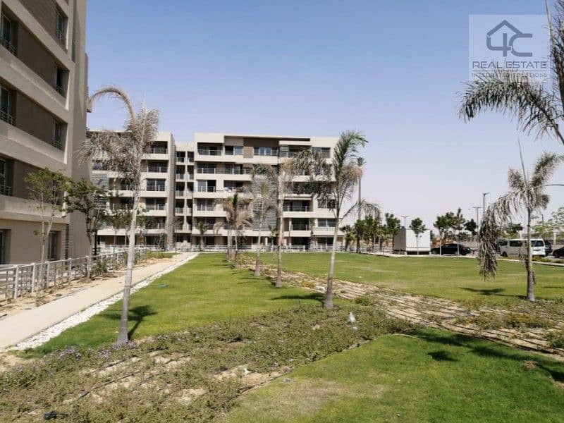 Ready to move a fully finished apartment corner 3 bedrooms open view for sale in Palm Hills New Cairo 9