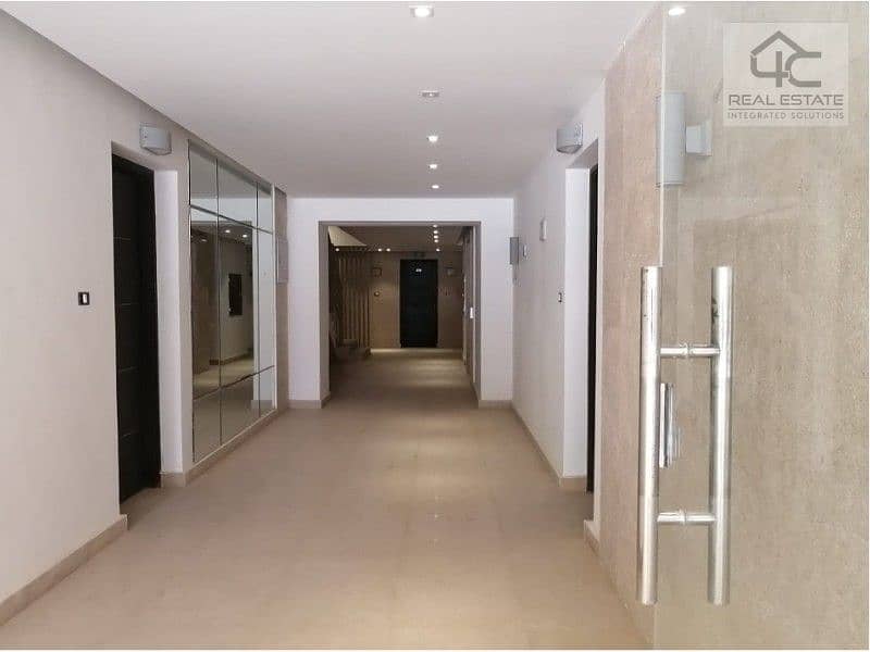 Ready to move a fully finished apartment corner 3 bedrooms open view for sale in Palm Hills New Cairo 11