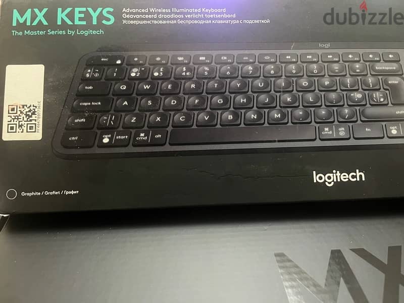 Logitech MX Keys S Wireless Keyboard, - Graphite ARA 900 g 3