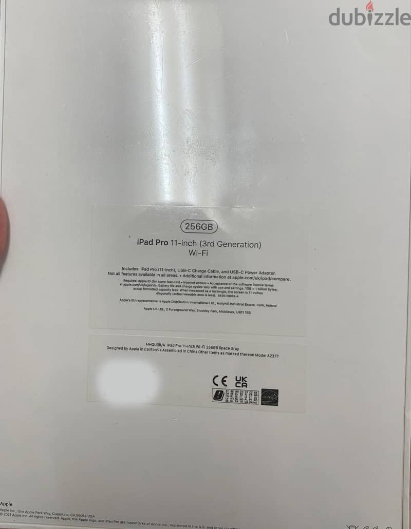 Ipad Pro 11inch M1 (3th Generation) 256GB wifi 1