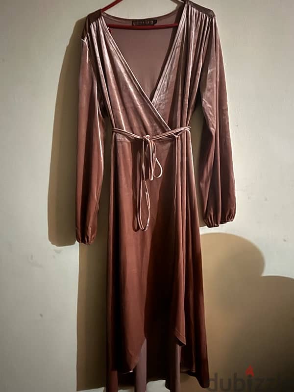 cashmere velvet dress 1