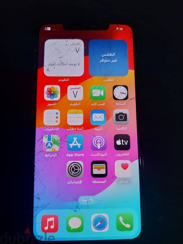 iphone xsmax 64g محتاج باغة فقط جهاز مش مفتوح 5