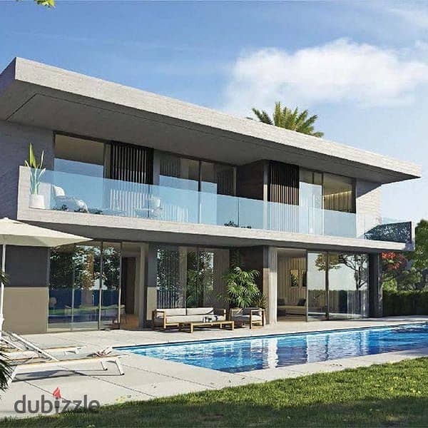 Twin Villa with private pool for sale in Swan Lake West in Sheikh Zayed 0