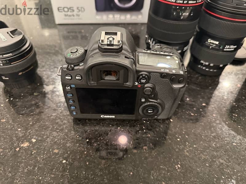 Canon 5D Mark IV, with lenses 4