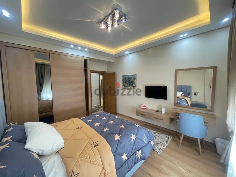 شقة للايجار فرش فندقى موقع متميز جوار الشيخ زايد Fully Furnished 5