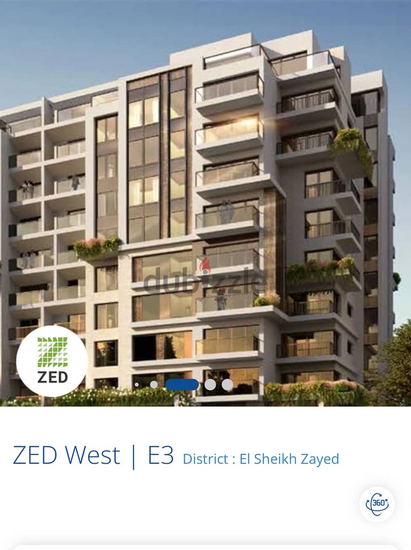 2 Bed apartment Zed West 1