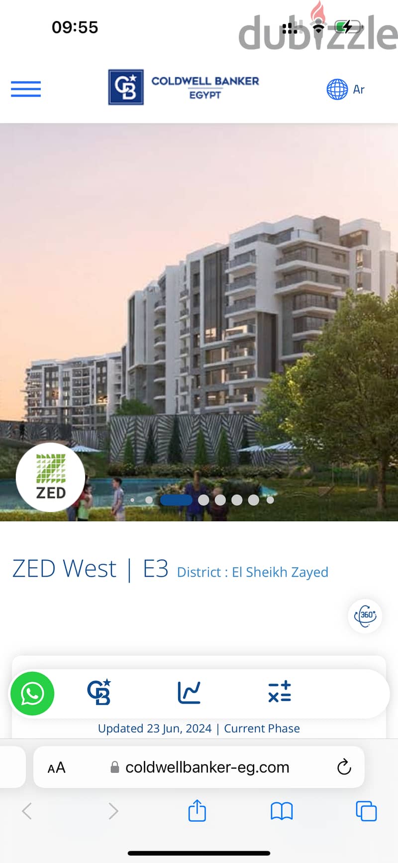 2 Bed apartment Zed West 2