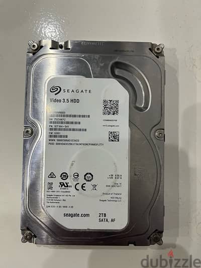 HDD seagate 2TB