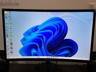 Samsung 24 Inch Curved - شاشة سامسونج