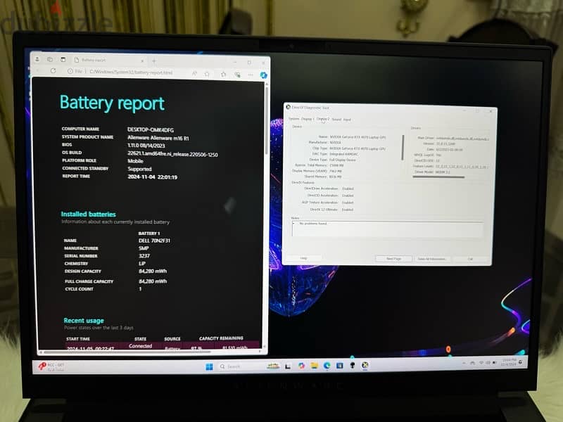 Alienware m16 rtx4070 7