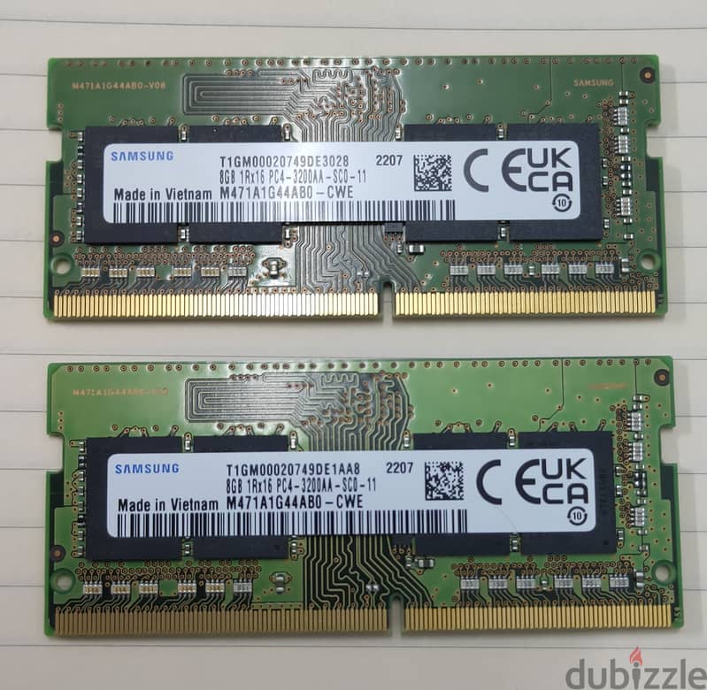 Samsung Ram 2*8GB DDR4-3200 0