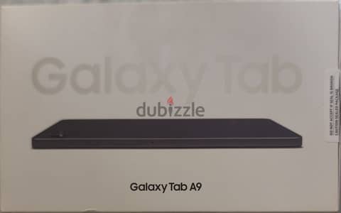 Samsung tab A9  8.7in