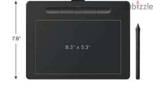 Wacom CTL6100WLK-N Bluetooth Intuos Graphics Tablets (Black, Medium) 0