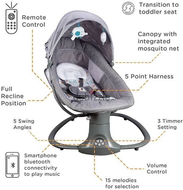 Mastela 3 in 1 multi-functional bassinet 3