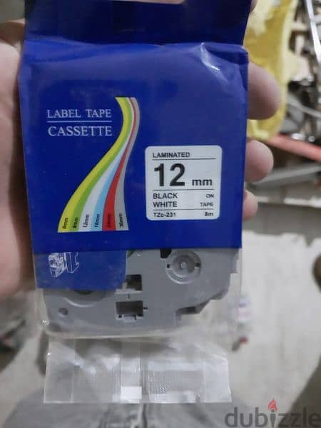 label tape cassette 12mm ا 2