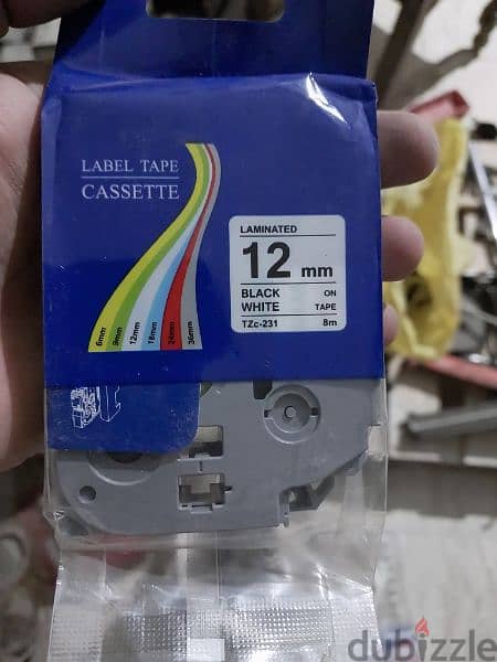 label tape cassette 12mm ا 3