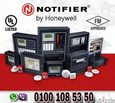 أنظمة هانويل نوتيفاير Honeywell Notifier معنون وتقليدي وإطفاء UL. FM