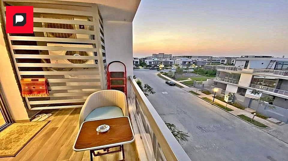 Apartment for sale in front of Kempinski and Cairo Airport with a 40% discount in case of cash 800,000 down payment inside Taj City Compound 2