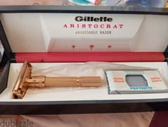 Gillete Aristocrat 1961 Gold Plated 0