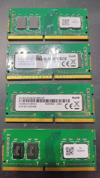 Ram DDR4 , 8 GB laptop